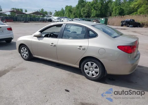 2008 Hyundai Elantra Gls/Se from USA, damaged, VIN KMHDU46DX8U556145